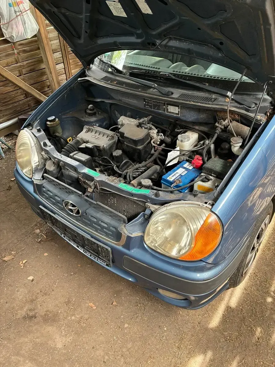Gebraucht Hyundai Atos Prime 58 PS (42 kW) 2002 Blau Kleinwagen