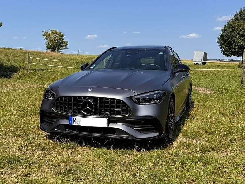Grau Gebraucht 2023 Mercedes C43 AMG AMG Kombi | 56.900 € (Guter Preis) - Bild 1/4