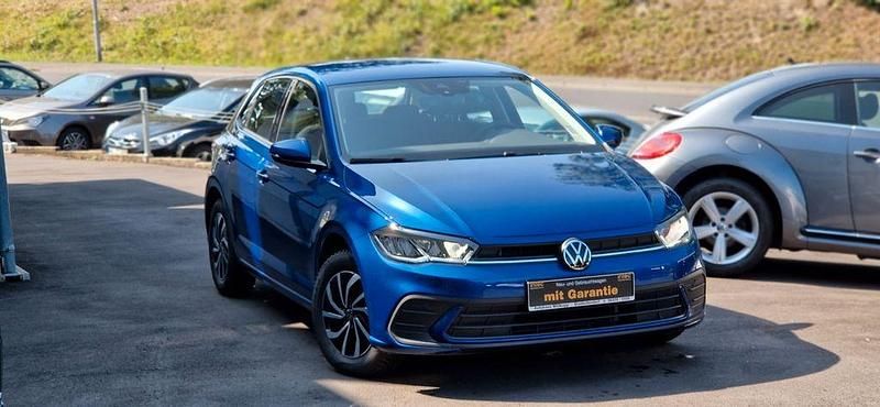 Gebraucht VW Polo Life 95 PS (69 kW) 2023 Blau Kleinwagen