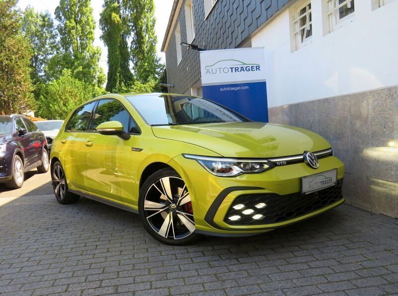 Gelb Gebraucht 2021 VW Golf VIII GTD Limousine | 28.490 € (Superpreis) - Bild 1/4