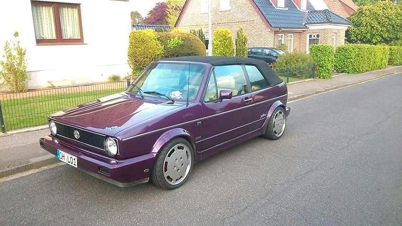 Violet Gebraucht 1993 VW Golf Cabriolet Cabrio | 11.000 € - Bild 1/4