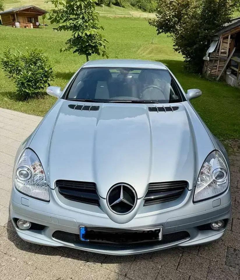 Gebraucht Mercedes SLK55 AMG AMG 360 PS (264 kW) 2005 Silber Cabrio