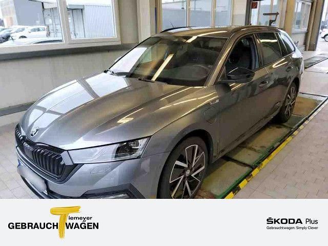 Grau Gebraucht 2022 Skoda Octavia SportLine Kombi | 25.950 € (Fairer Preis) - Bild 1/4