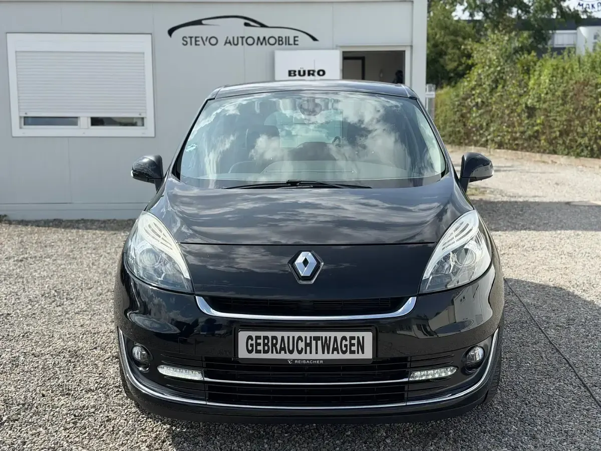 Gebraucht Renault Scénic III Bose Edition 131 PS (96 kW) 2012 Schwarz Van / Kleinbus