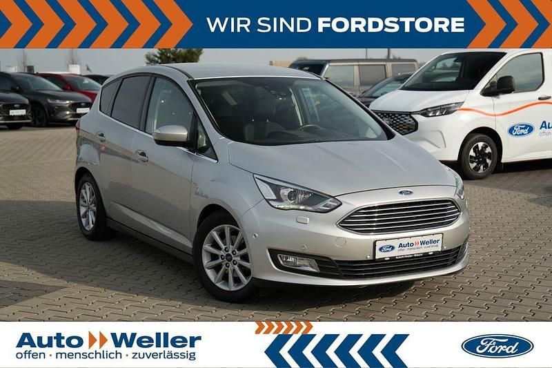 Gebraucht Ford C-MAX Titanium 120 PS (88 kW) 2016 Silber Van / Kleinbus