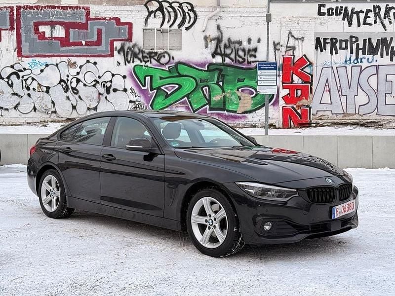 Schwarz Gebraucht 2017 BMW 430 Gran Coupé Advantage Coupé | 11.550 € (Teuer) - Bild 1/4