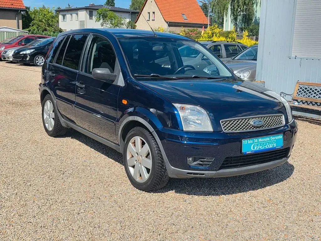 Gebraucht Ford Fusion 101 PS (74 kW) 2005 Blau Kleinwagen