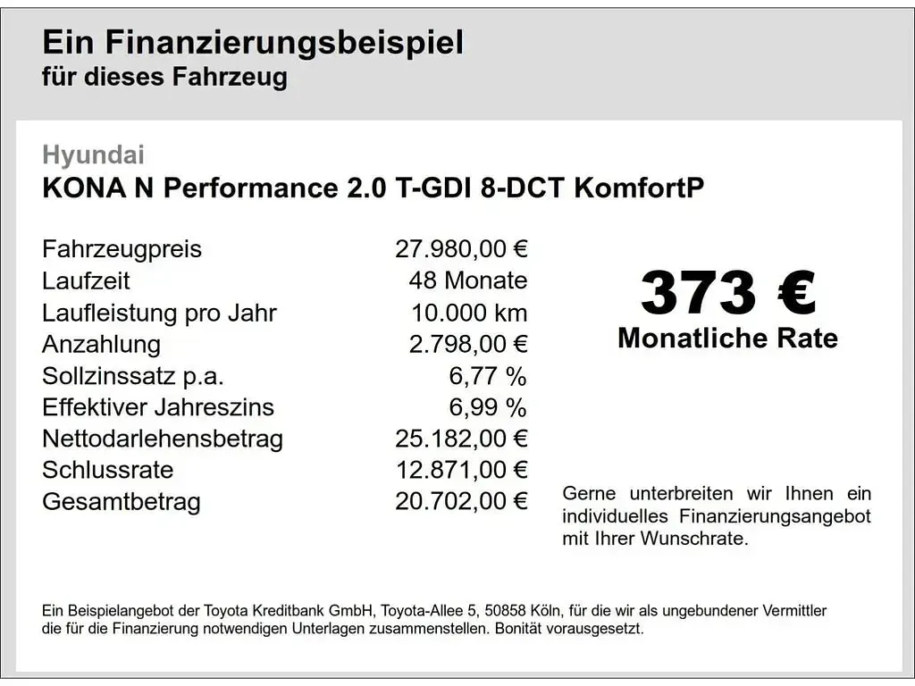 Gebraucht Hyundai Kona N Performance 280 PS (205 kW) 2023 Rot SUV