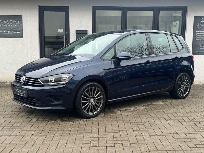 Blau Gebraucht 2014 VW Golf Sportsvan Van / Kleinbus | 8.980 € (Guter Preis) - Bild 1/4