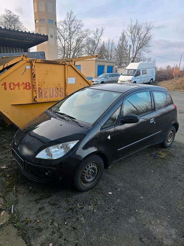 Gebraucht Mitsubishi Colt 95 PS (69 kW) 2008 Schwarz Kleinwagen