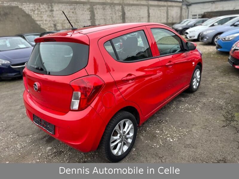 Gebraucht Opel Karl Active 73 PS (53 kW) 2018 Rot Kleinwagen