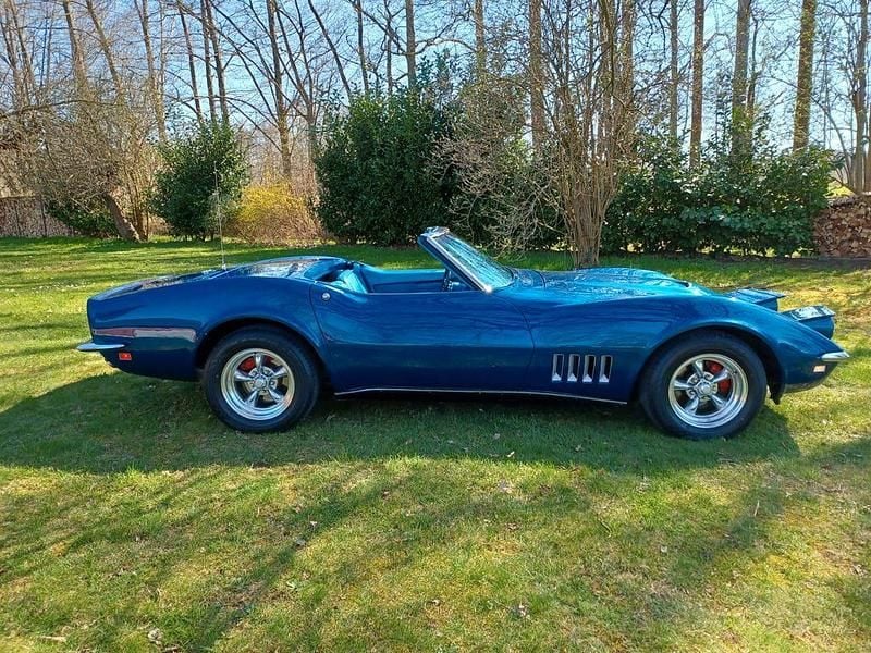 Gebraucht Corvette C3 300 PS (220 kW) 1968 Blau Cabrio