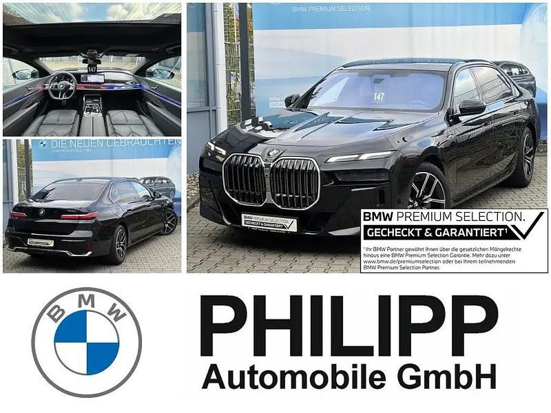 Saphirschwarz Gebraucht 2024 BMW 740 M Sport Limousine | 92.499 € (Guter Preis) - Bild 1/4