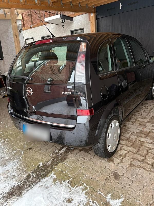 Gebraucht Opel Meriva 90 PS (66 kW) 2009 Schwarz Van / Kleinbus