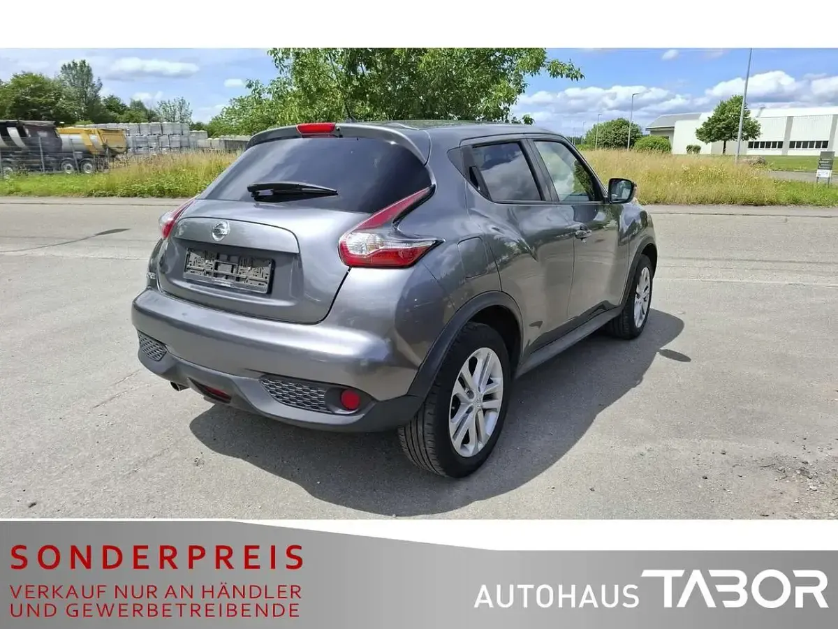 Gebraucht Nissan Juke Acenta 117 PS (86 kW) 2015 Grau SUV