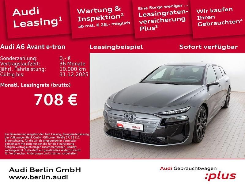 Daytonagrau perleffekt Gebraucht 2025 Audi A6 e-tron Ambiente Kombi | 82.900 € (Etwas zu teuer) - Bild 1/3