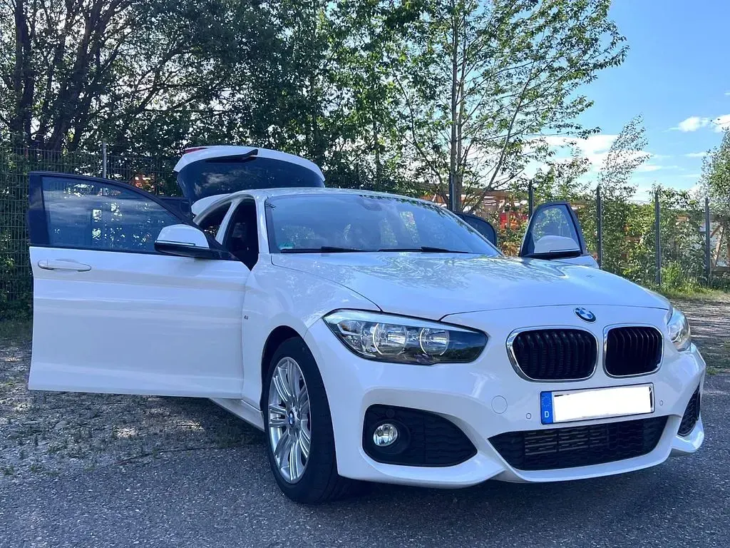 Gebraucht BMW 116 M Sport 116 PS (85 kW) 2018 Weiß Kleinwagen