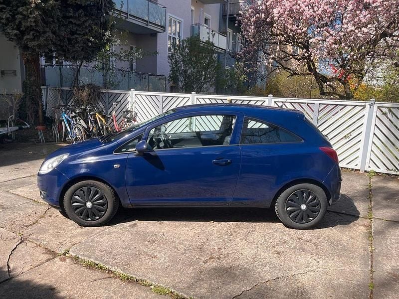 Gebraucht Opel Corsa 80 PS (58 kW) 2009 Blau Kleinwagen