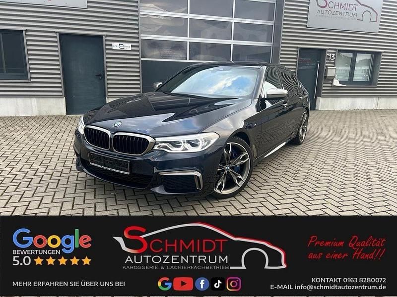 Schwarz Gebraucht 2018 BMW M550 Performance Limousine | 37.980 € - Bild 1/4