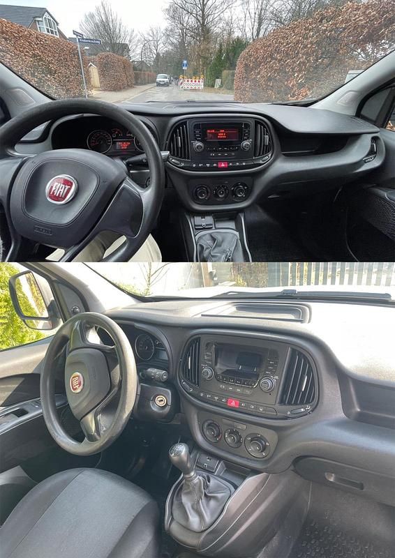 Gebraucht Fiat Doblò 90 PS (66 kW) 2015 Weiß Van / Kleinbus