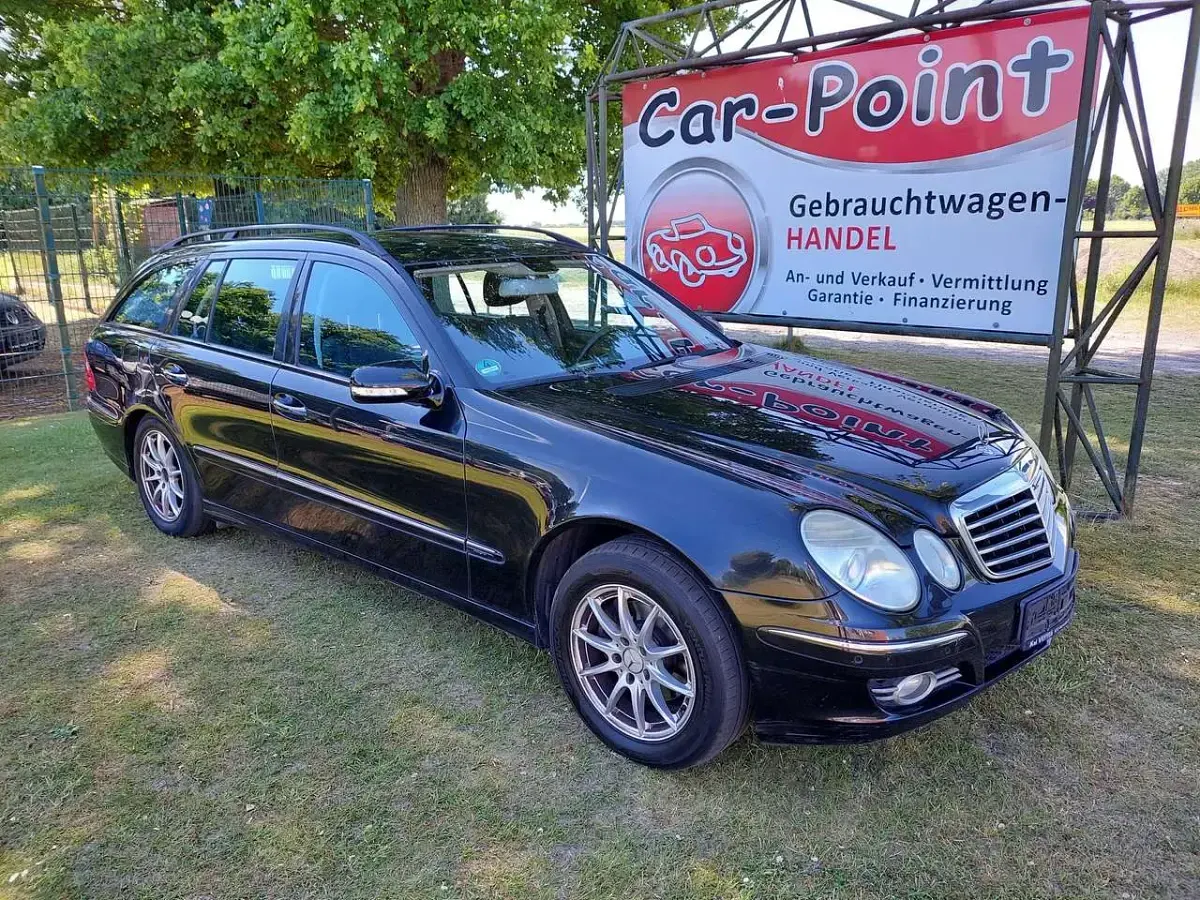 Gebraucht Mercedes E220 170 PS (125 kW) 2007 Obsidianschwarz  metalliclack Kombi