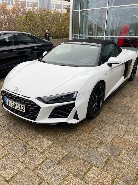 Gebraucht Audi R8 Spyder Performance 570 PS (419 kW) 2020 Weiß Cabrio
