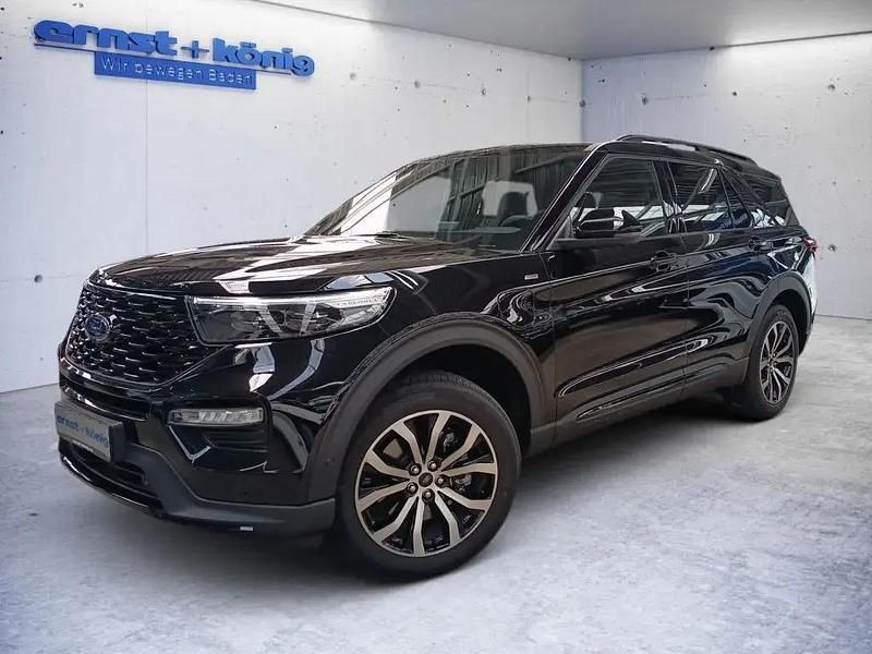 Agate black metallic Gebraucht 2024 Ford Explorer ST-Line SUV | 59.990 € (Fairer Preis) - Bild 1/4