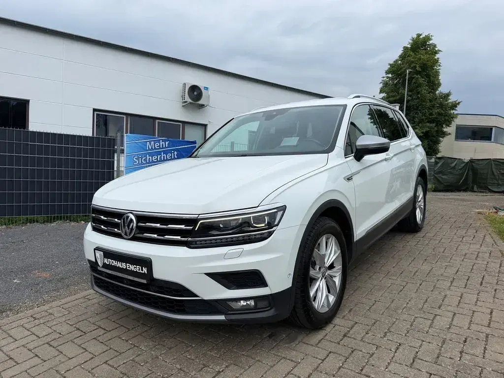 Gebraucht VW Tiguan Allspace Highline 239 PS (175 kW) 2017 Weiß SUV