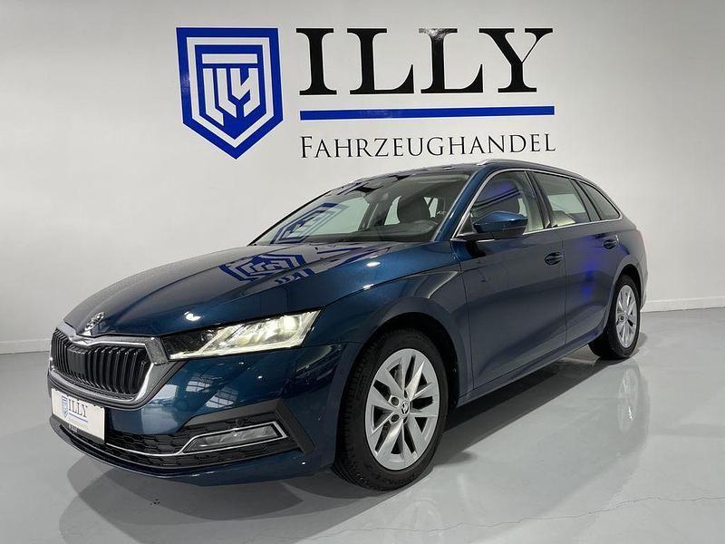 Gebraucht Skoda Octavia Style 150 PS (110 kW) 2021 Blau Limousine