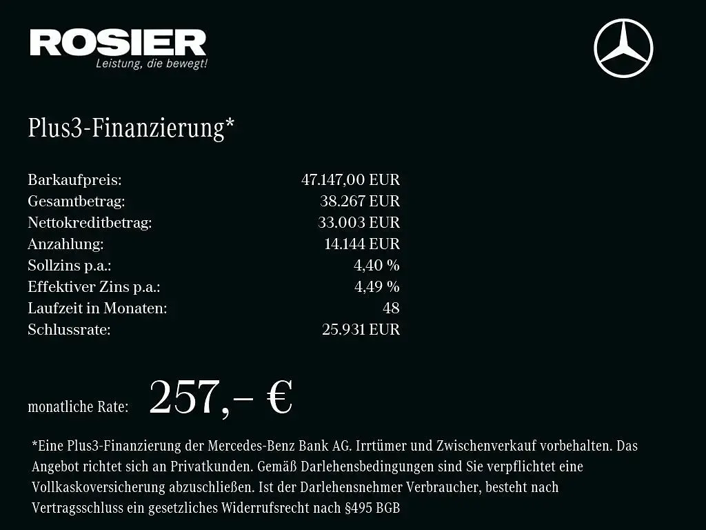 Gebraucht Mercedes GLB200 AMG line 163 PS (119 kW) 2026 Grau / mountaingrau SUV