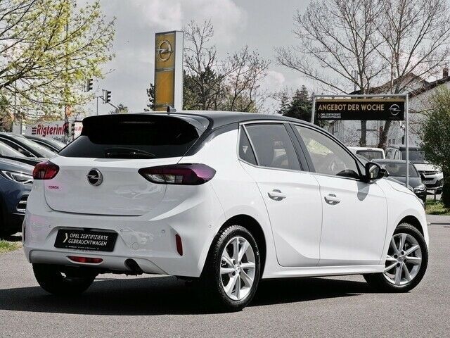 Gebraucht Opel Corsa Elegance 101 PS (74 kW) 2020 Weiß Limousine