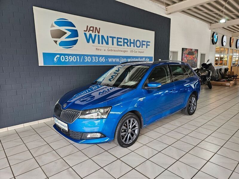 Blau Gebraucht 2019 Skoda Fabia Soleil Kombi | 14.499 € (Fairer Preis) - Bild 1/4