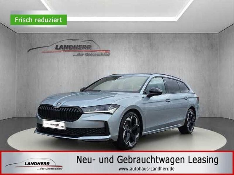 Neu Skoda Superb 193 PS (141 kW) 2025 Aluminum silber Kombi