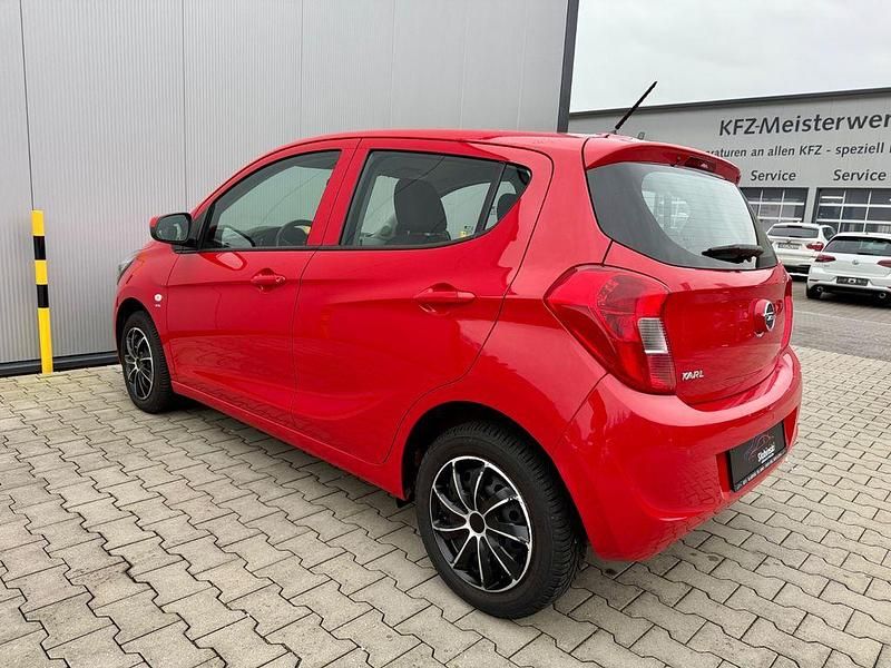 Gebraucht Opel Karl Active 75 PS (55 kW) 2017 Rot Kleinwagen