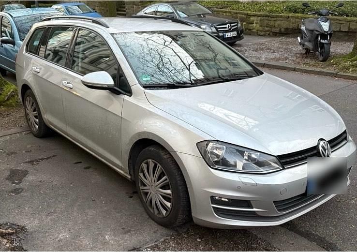 Silber Gebraucht 2015 VW Golf VII Kombi | 6.700 € (Superpreis) - Bild 1/4