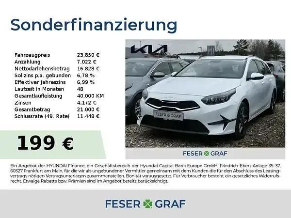 Gebraucht Kia Ceed 136 PS (100 kW) 2024 Cararraweiss Kleinwagen
