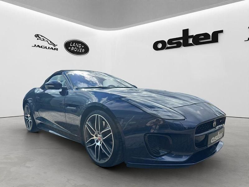 Gebraucht Jaguar F-Type R-Dynamic 381 PS (280 kW) 2018 Loire blue Cabrio