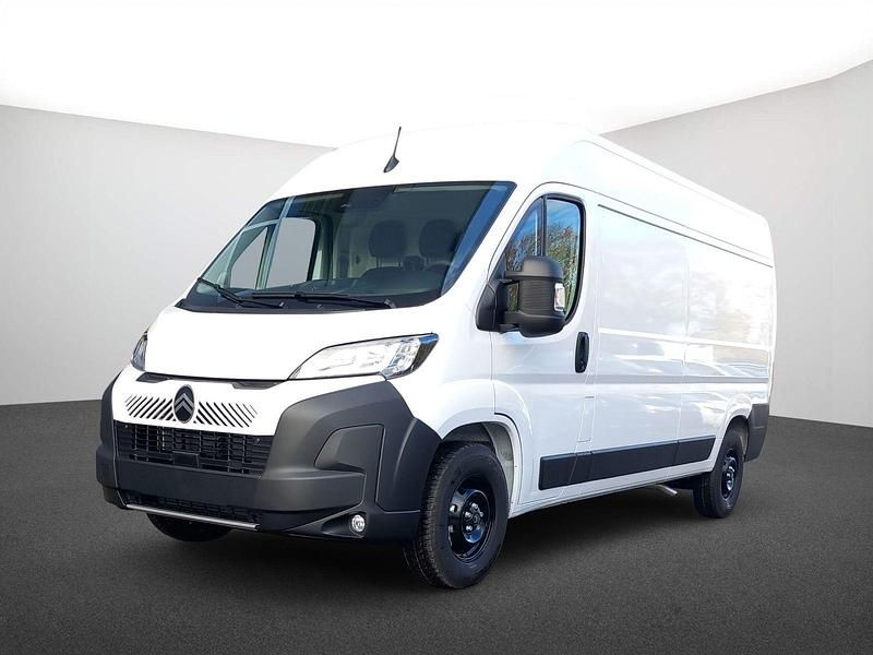 Neu Citroën Jumper 140 PS (102 kW) 2025 Lackierung weiss icy/typ aussenverkleidung spiegel flach standard Van / Kleinbus