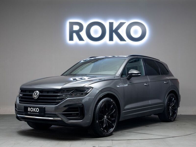 Siliziumgrau metallic Gebraucht 2020 VW Touareg R-line SUV | 50.980 € (Fairer Preis) - Bild 1/4