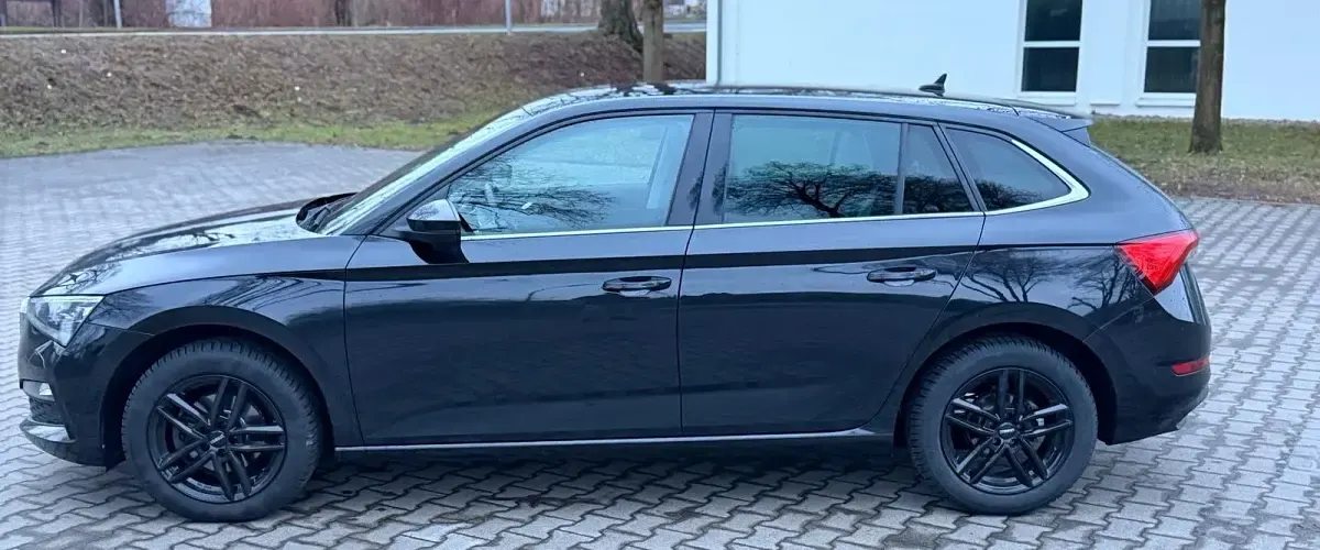Gebraucht Skoda Scala 116 PS (85 kW) 2020 Schwarz Kleinwagen