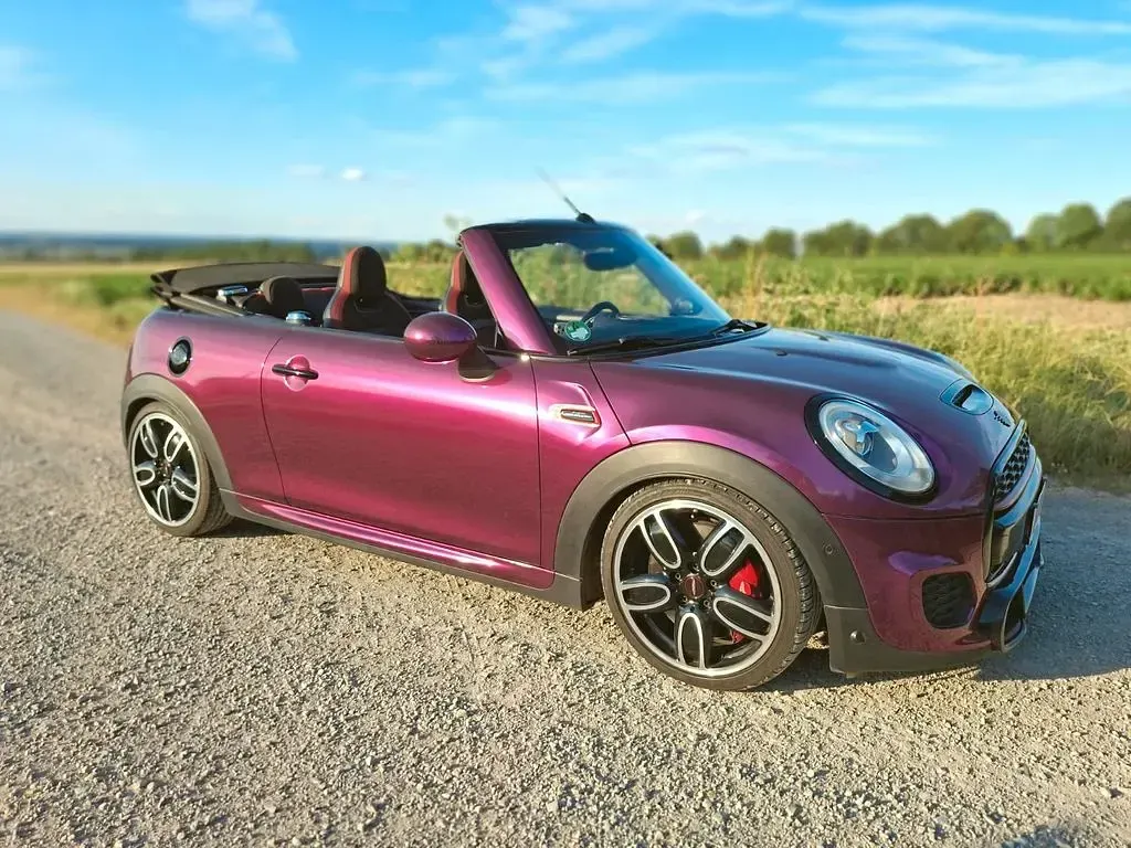 Gebraucht Mini John Cooper Works Cabriolet 231 PS (169 kW) 2017 Violett Cabrio