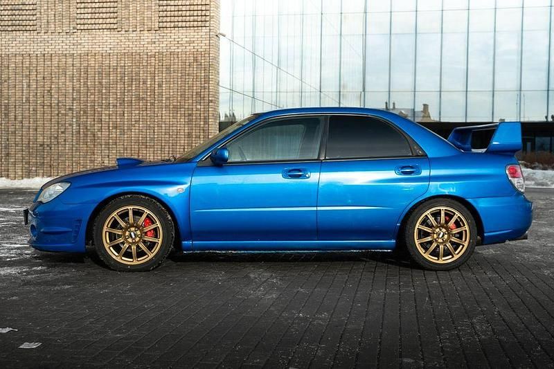 Gebraucht Subaru Impreza 230 PS (169 kW) 2007 Blau Limousine