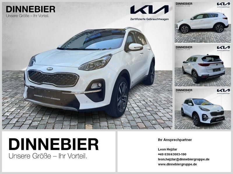 Weiß Gebraucht 2021 Kia Sportage Platinum SUV | 28.045 € (Fairer Preis) - Bild 1/4