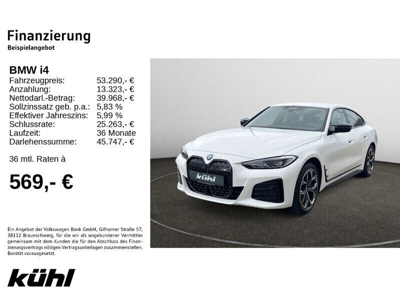 Gebraucht BMW i4 Performance 400 kW (544 PS) 2024 Alpinweiss 3 Limousine