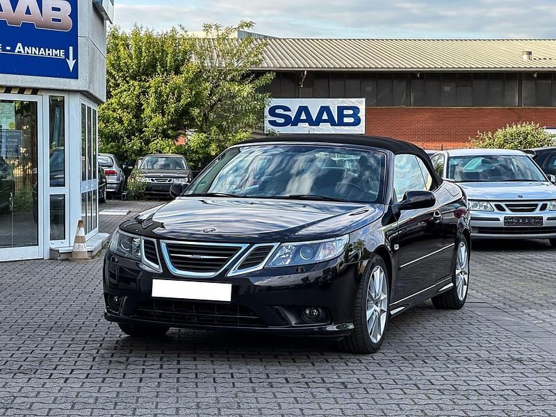 Schwarz Gebraucht 2008 Saab 9-3 Cabriolet Vector Cabrio | 14.000 € (Teuer) - Bild 1/4