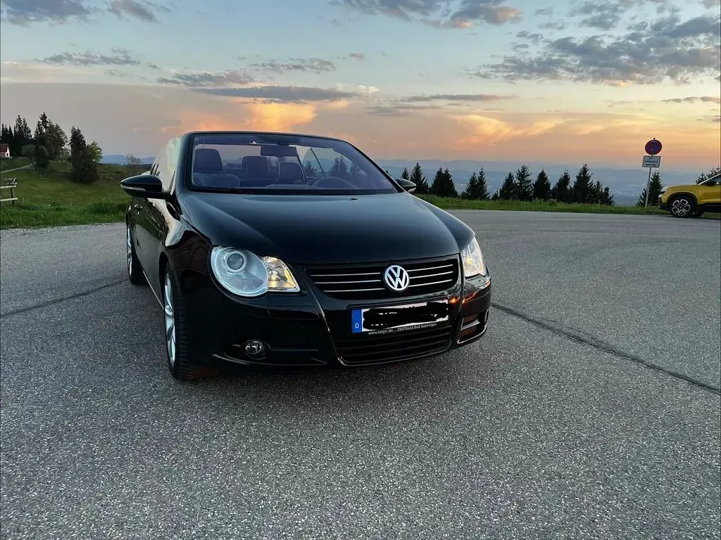 Gebraucht VW Eos Individual 140 PS (102 kW) 2008 Schwarz Cabrio