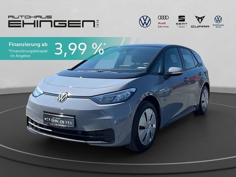 Mondsteingrau/schwarz Gebraucht 2021 VW ID.3 Pure Kleinwagen | 19.477 € (Fairer Preis) - Bild 1/3