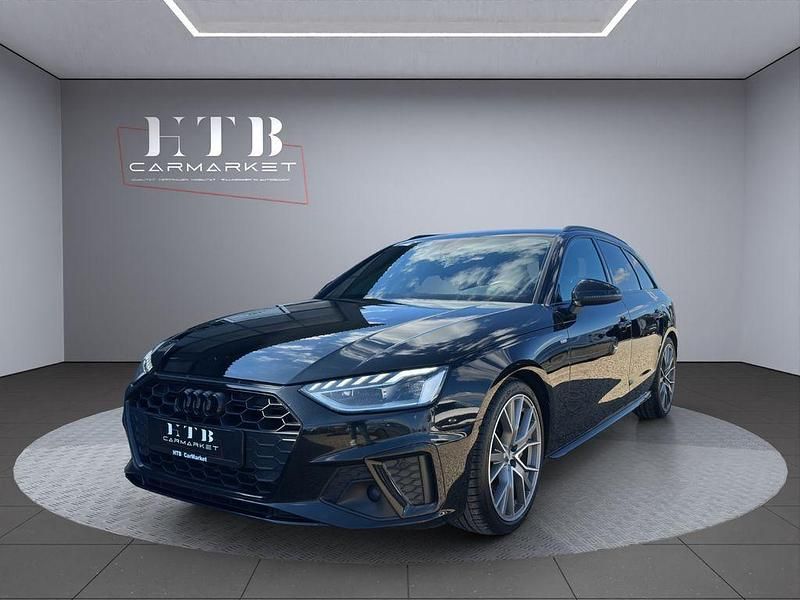Schwarz Gebraucht 2022 Audi A4 S-Line Kombi | 21.490 € (Guter Preis) - Bild 1/4