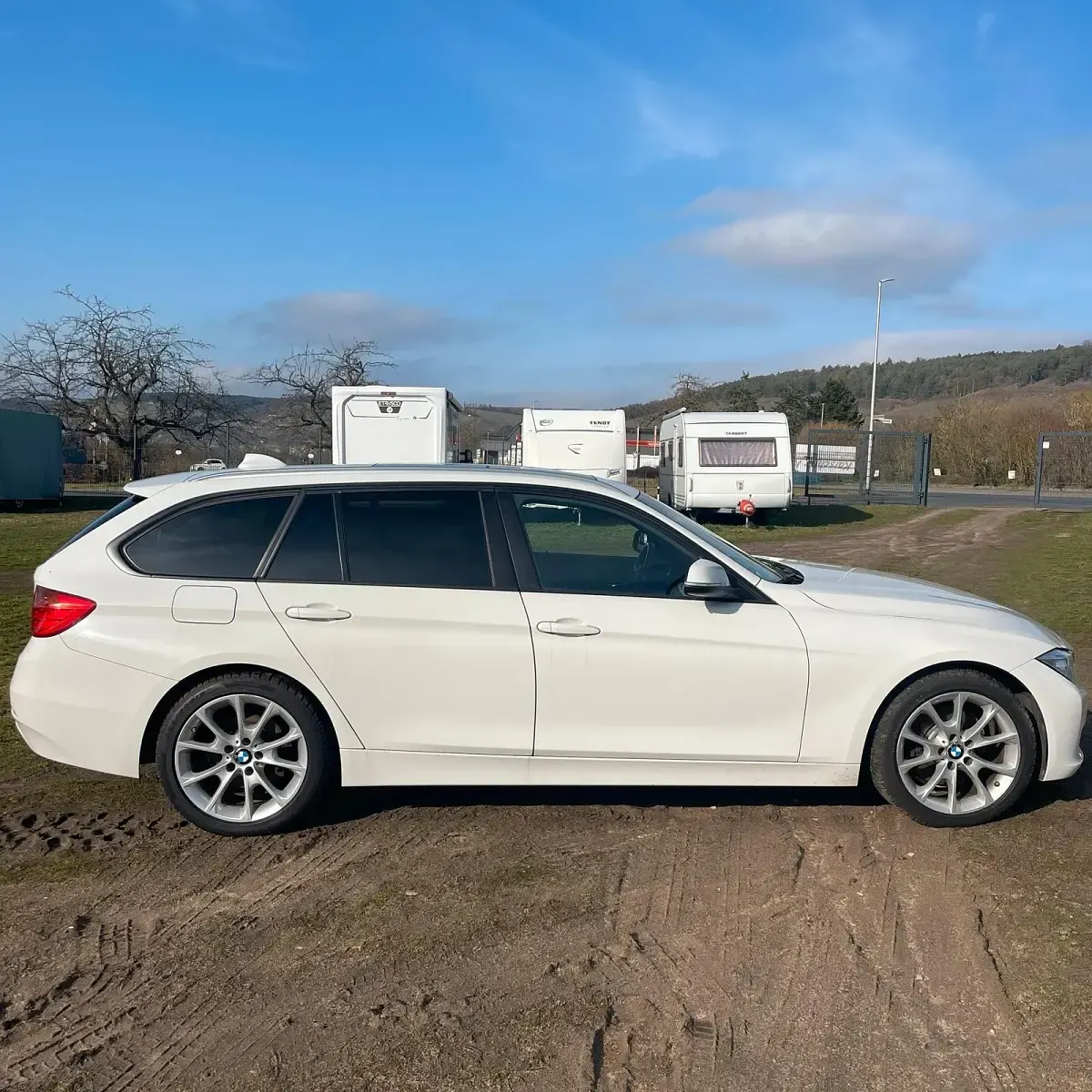 Gebraucht BMW 325 218 PS (160 kW) 2014 Weiß Kombi