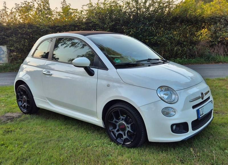 Weiß Gebraucht 2014 Fiat 500C Sport Cabrio | 9.299 € (Fairer Preis) - Bild 1/4
